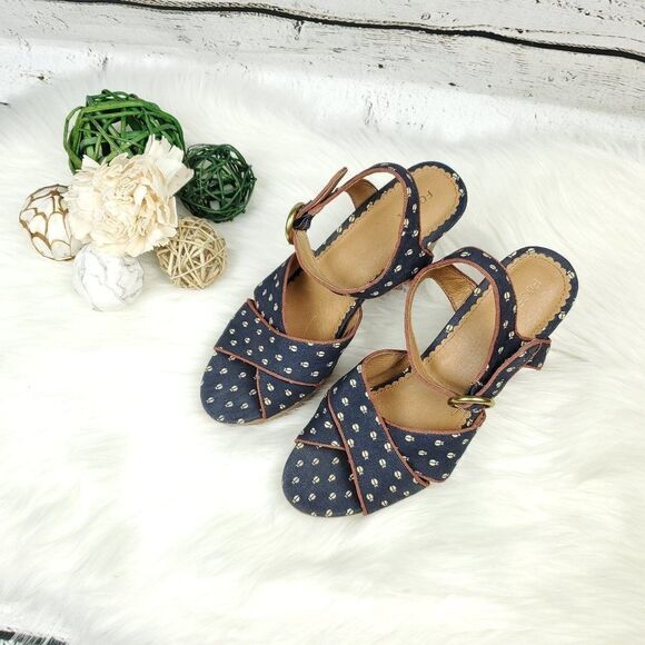Fossil Ladybug Canvas High Heels Platform - Picture 3 of 12